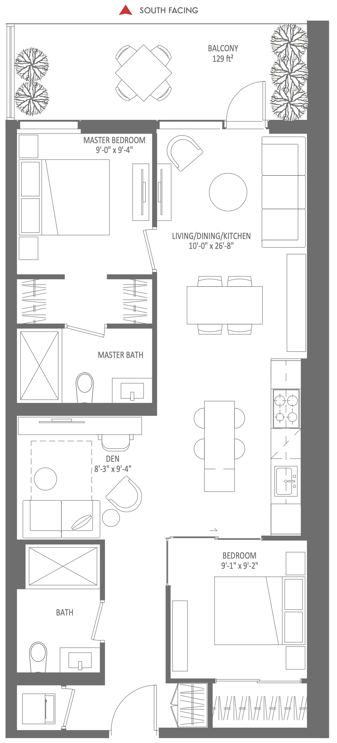 Floor Plan Suite 211